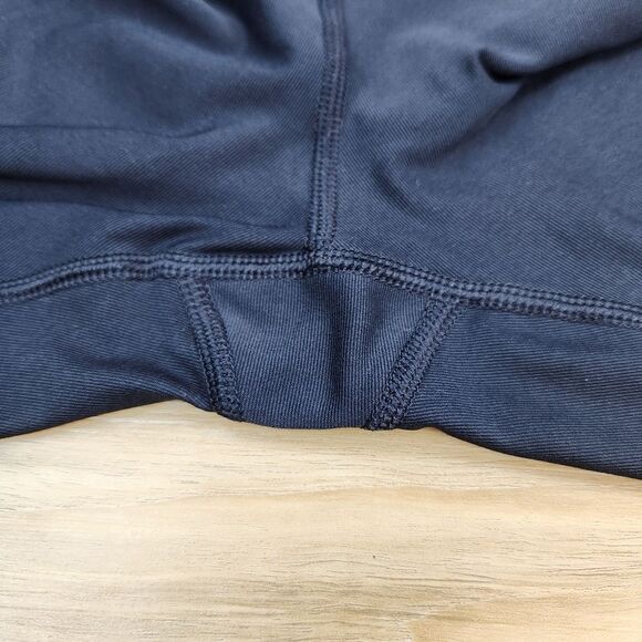 ☔️🔺️Nike Black & Coral Cropped Running Athletic Pants Small - Picture 10 of 12